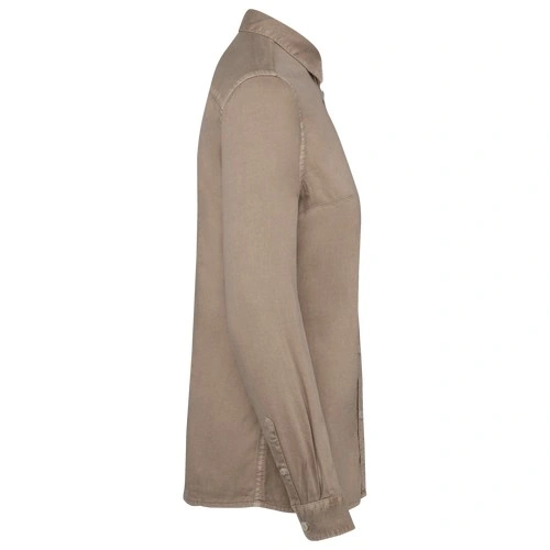 Camisa ecorresponsable efecto lavado mujer