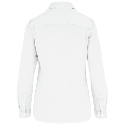 Camisa ecorresponsable efecto lavado mujer