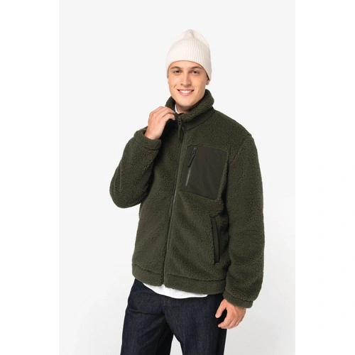 Chaqueta ecorresponsable de sherpa unisex
