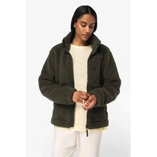 Chaqueta ecorresponsable de sherpa unisex