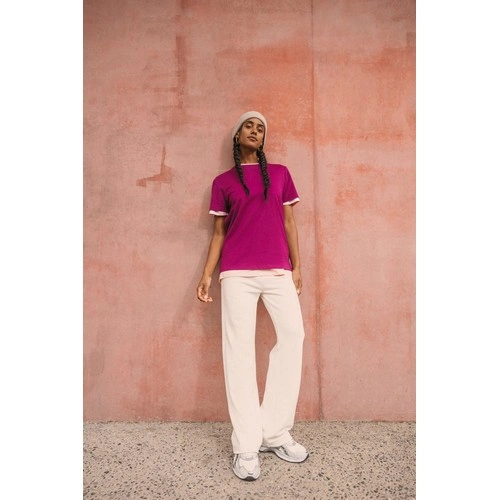 Pantalón de jogging ecorresponsable holgado French Terry mujer