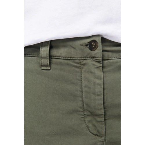 Pantalón cargo ecorresponsable efecto lavado mujer