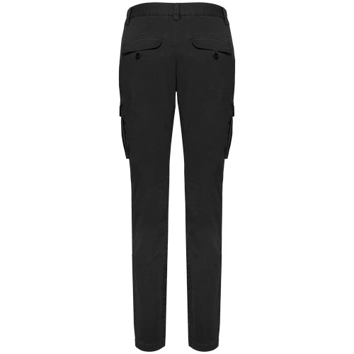 Pantalón cargo ecorresponsable efecto lavado mujer