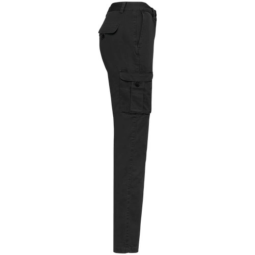Pantalón cargo ecorresponsable efecto lavado mujer