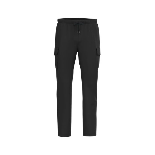 Pantalón tipo cargo ecorresponsable efecto lavado French Terry hombre