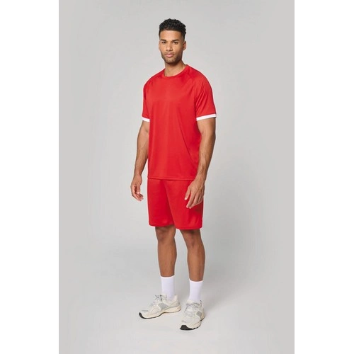 Pantalón corto multideporte de poliéster hombre