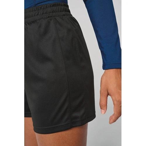 Pantalón corto multideporte de poliéster mujer