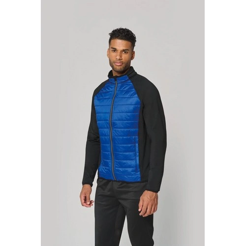 Chaqueta deporte bimaterial unisex