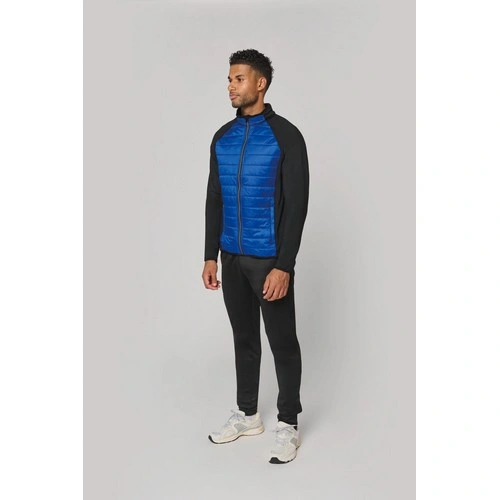 Chaqueta deporte bimaterial unisex