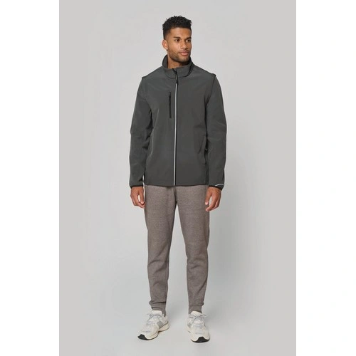 Chaqueta softshell con mangas amovibles unisex