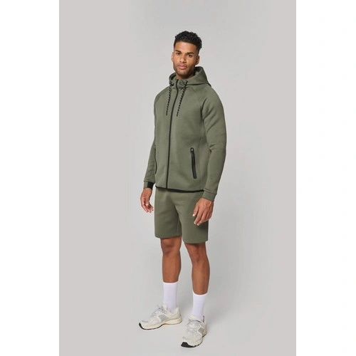 Chaqueta de chándal performance con capucha hombre