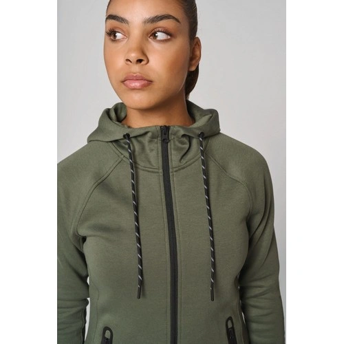 Chaqueta de chándal performance con capucha mujer