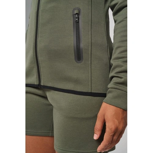 Chaqueta de chándal performance con capucha mujer