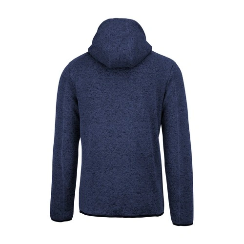 Chaqueta jaspeada con capucha hombre