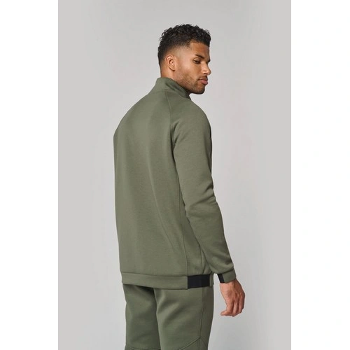 Chaqueta cuello alto hombre