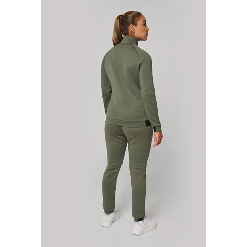 Chaqueta cuello alto mujer