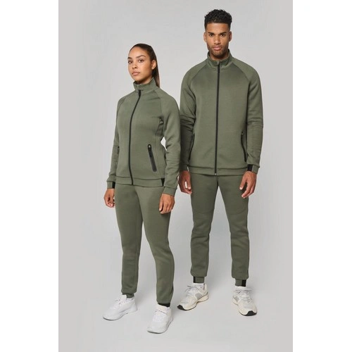 Chaqueta cuello alto mujer