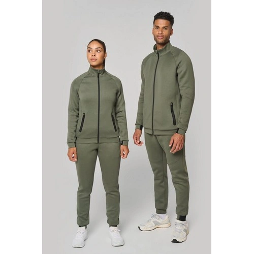 Chaqueta cuello alto mujer