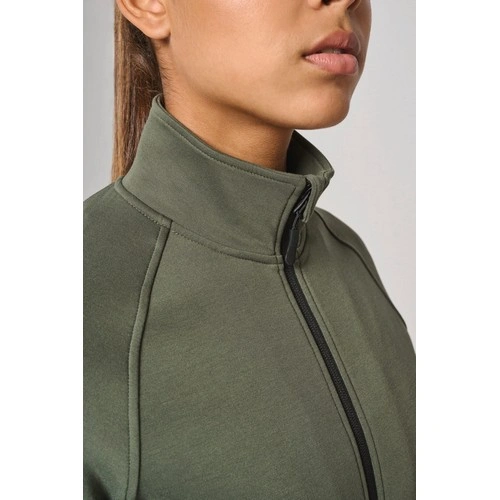 Chaqueta cuello alto mujer
