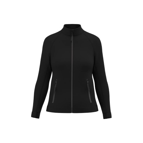 Chaqueta cuello alto mujer