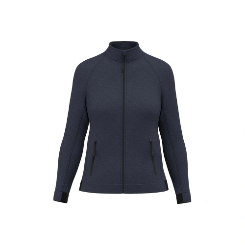 Chaqueta cuello alto mujer