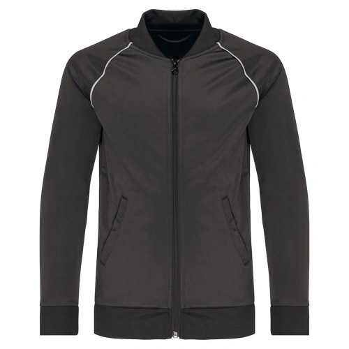 Chaqueta de CHÁNDAL con cremallera y ribete niños