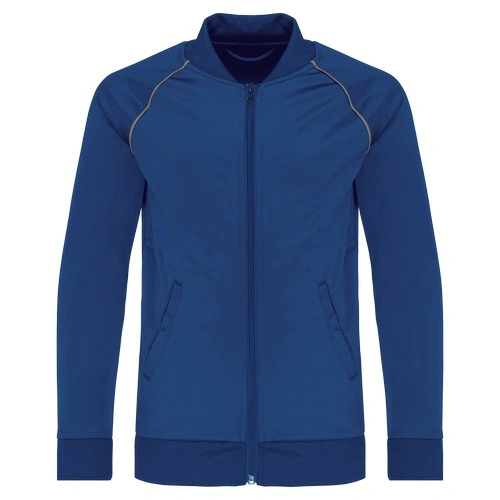 Chaqueta de CHÁNDAL con cremallera y ribete niños