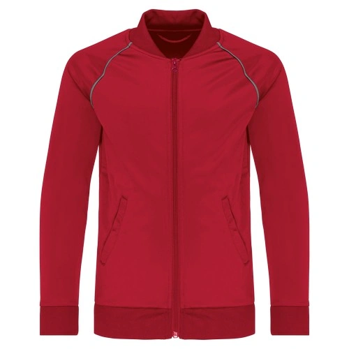 Chaqueta de CHÁNDAL con cremallera y ribete niños