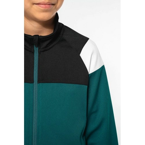 Chaqueta de chándal con cremallera infantil