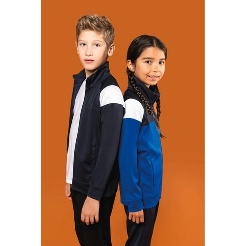 Chaqueta de chándal con cremallera infantil