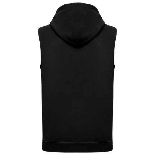 Sudadera con capucha sin mangas unisex br/