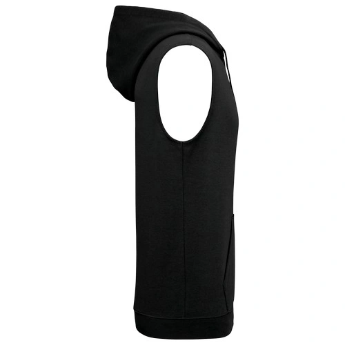 Sudadera con capucha sin mangas unisex br/