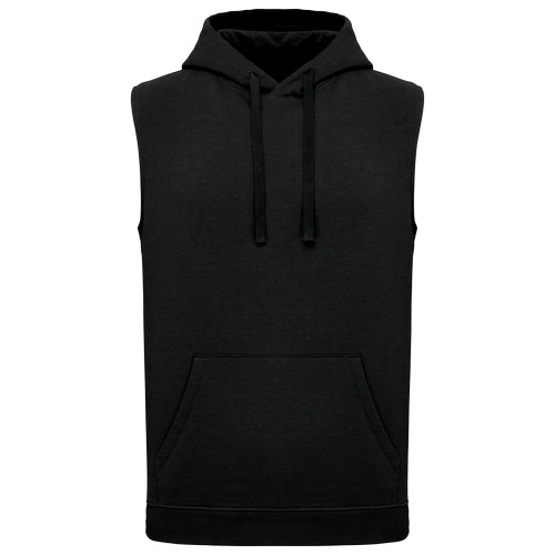 Sudadera con capucha sin mangas unisex br/