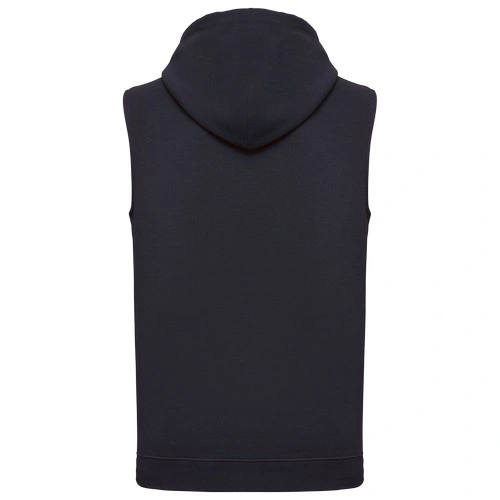 Sudadera con capucha sin mangas unisex br/