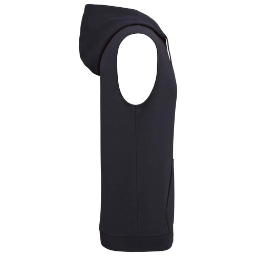 Sudadera con capucha sin mangas unisex br/