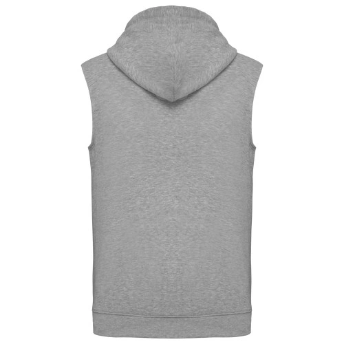 Sudadera con capucha sin mangas unisex br/