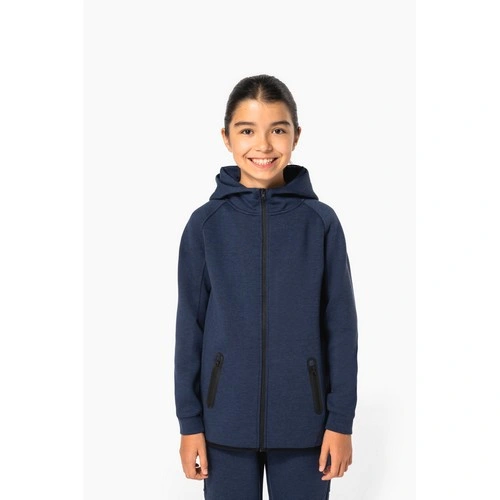 Chaqueta con capucha performance infantil