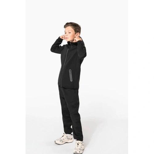 Chaqueta con capucha performance infantil