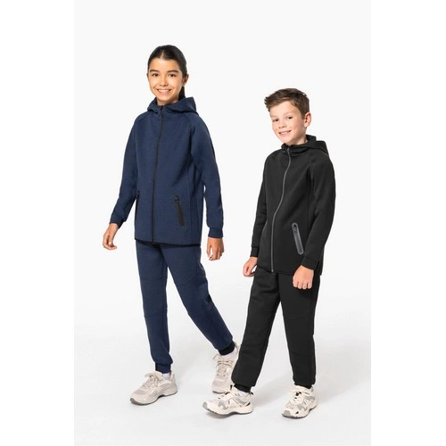 Chaqueta con capucha performance infantil