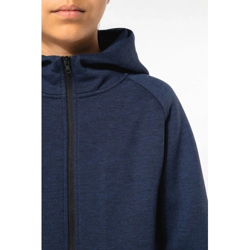 Chaqueta con capucha performance infantil
