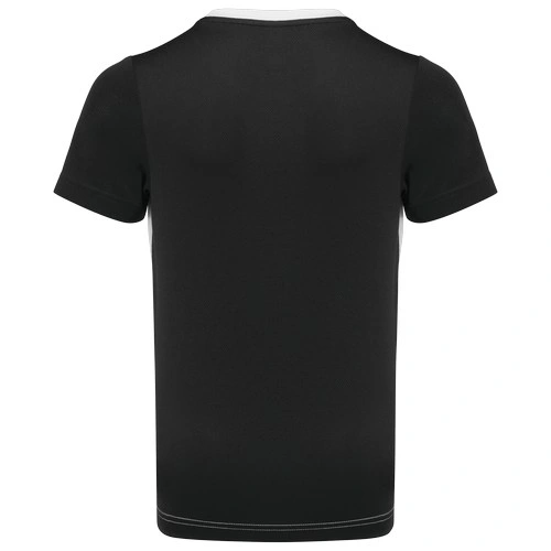 Camiseta de deporte ecorresponsable bicolor infantil