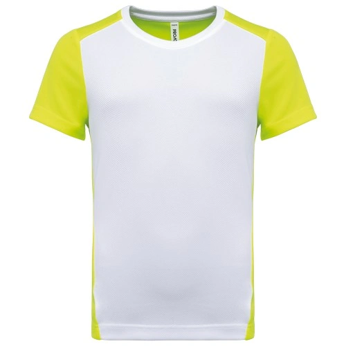 Camiseta de deporte ecorresponsable bicolor infantil