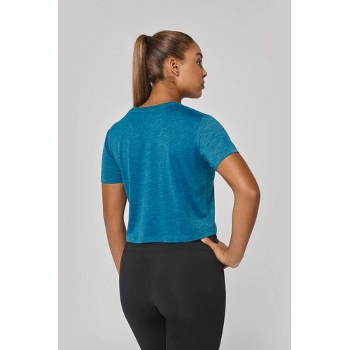 Crop top triblend mujer br/