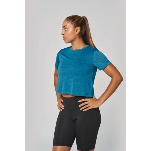 Crop top triblend mujer br/