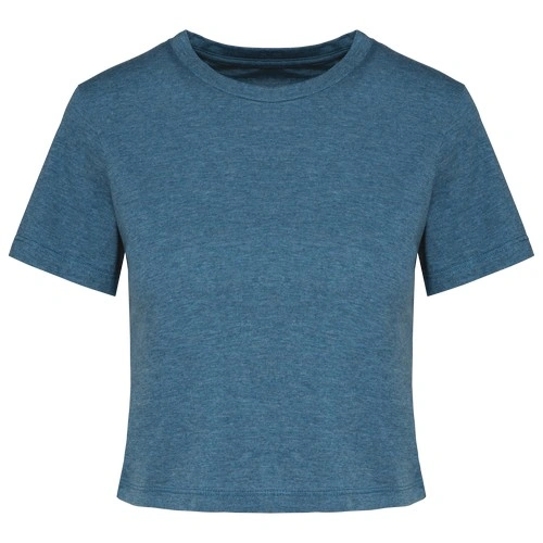 Crop top triblend mujer br/