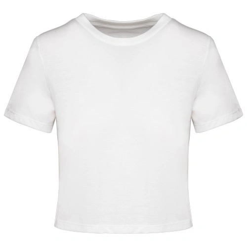 Crop top triblend mujer br/