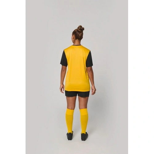 Camiseta manga corta bicolor adulto