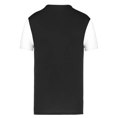 Camiseta manga corta bicolor adulto