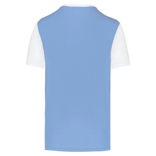 Camiseta manga corta bicolor adulto