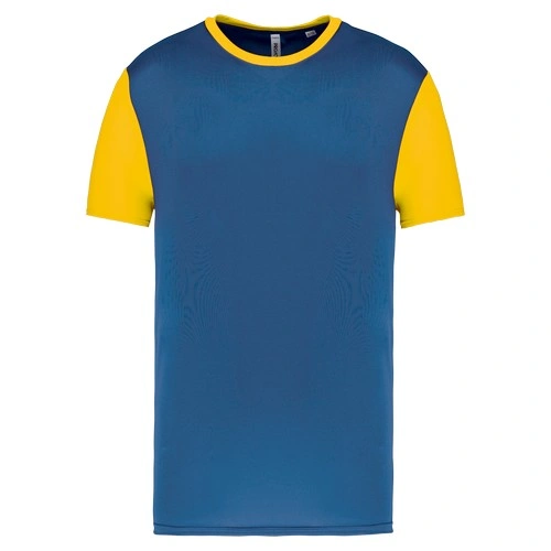 Camiseta manga corta bicolor niños